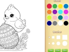 Oyunu Easter Coloring Book for Kids çevrimiçi