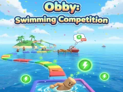 Oyunu Obby: Swimming competition çevrimiçi