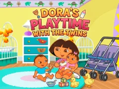 Oyunu Dora the Explorer Dora's Playtime with the Twins çevrimiçi