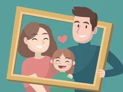 Oyunu Happy Family Puzzle çevrimiçi