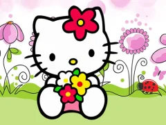 Oyunu Hello Kitty Jigsaw çevrimiçi