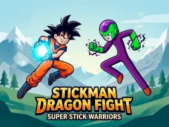 Oyunu Stickman Dragon Fight - Super Stick Warriors çevrimiçi