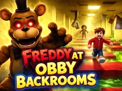 Oyunu Freddy at Obby Backrooms çevrimiçi