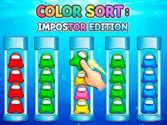 Oyunu Color Sort: Impostor Edition çevrimiçi