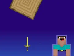 Oyunu Noob vs Pro But Knife Hit Minecraft çevrimiçi