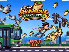 Oyunu How Many Shawarmas Can You Eat? çevrimiçi