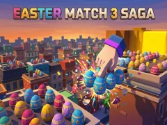 Oyunu Easter Match 3 Saga çevrimiçi