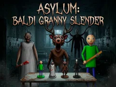 Oyunu Asylum: Baldi Granny Slender çevrimiçi