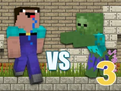 Oyunu Noob vs Zombies 3 çevrimiçi