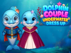 Oyunu Dolphin Couple Underwater Dress Up çevrimiçi