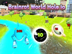 Oyunu Brainrot World Hole io çevrimiçi