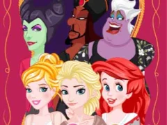 Oyunu Princess vs Villain Face Swap çevrimiçi