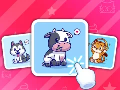 Oyunu Cute Animal Cards çevrimiçi