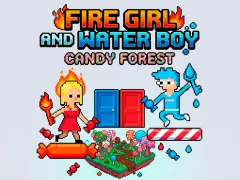 Oyunu Fire Girl and Water Boy Candy Forest çevrimiçi