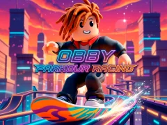 Oyunu Obby Parkour Racing çevrimiçi