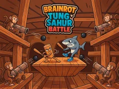 Oyunu Brainrot Tung Sahur Battle çevrimiçi