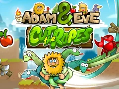 Oyunu Adam and Eve: Сut the ropes çevrimiçi