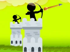 Oyunu Stickman Archer Castle çevrimiçi