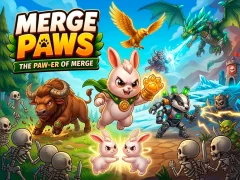 Oyunu Merge Paws çevrimiçi
