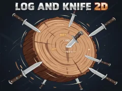 Oyunu Log And Knife 2D çevrimiçi
