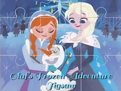 Oyunu Olaf‘s Frozen Adventure Jigsaw çevrimiçi