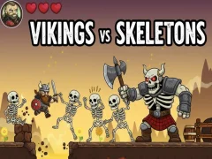 Oyunu Vikings Vs Skeletons çevrimiçi