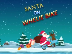 Oyunu Santa On Wheelie Bike çevrimiçi