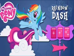 Oyunu Rainbow Dash's Cloud Bump çevrimiçi