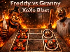 Oyunu Freddy vs Granny XoXo Blast çevrimiçi