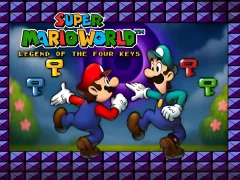 Oyunu Super Mario World Legend of the Four Keys çevrimiçi
