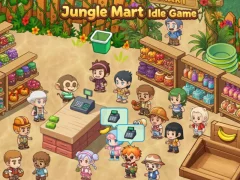 Oyunu Jungle Mart idle game çevrimiçi