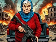 Oyunu Grandma with machine-gun: Apocalypsis çevrimiçi