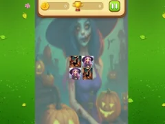 Oyunu Halloween Witch Memory Match çevrimiçi