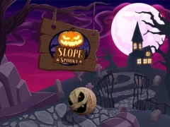 Oyunu Slope Spooky çevrimiçi