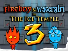 Oyunu Fireboy and Watergirl 3 - The Ice Temple çevrimiçi