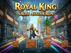 Oyunu Royal King: Croos Avatar Run çevrimiçi
