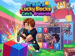 Oyunu Break a Lucky Blocks: Catch Brainrots çevrimiçi