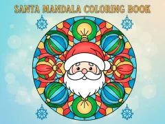 Oyunu Santa Mandala Coloring Book çevrimiçi