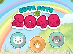 Oyunu Cute Cats 2048 çevrimiçi