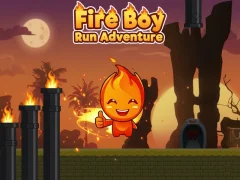 Oyunu Fire Boy Run Adventure çevrimiçi
