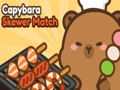 Oyunu Capybara Skewer Match çevrimiçi