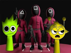 Oyunu Squid Game Sprunki FNF Battle çevrimiçi