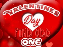 Oyunu Valentines Day Find Odd One çevrimiçi