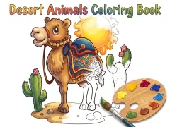 Oyunu Desert Animals Coloring Book çevrimiçi