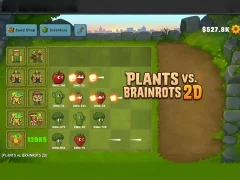 Oyunu Plants vs Brainrots 2D çevrimiçi