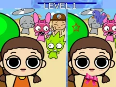 Oyunu Sprunki and Squid Game Difference çevrimiçi