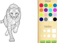 Oyunu Wild Animals Coloring Book çevrimiçi