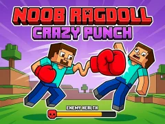 Oyunu Noob Ragdoll: Crazy Punch çevrimiçi