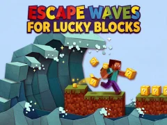 Oyunu Escape Waves for Lucky Blocks çevrimiçi