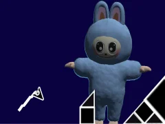Oyunu Labubu Geometry Dash çevrimiçi